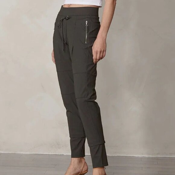 Raffaello Rossi Candy Pant Jogger Travel Pant Size 38 (8) Dark Olive - Picture 6 of 6